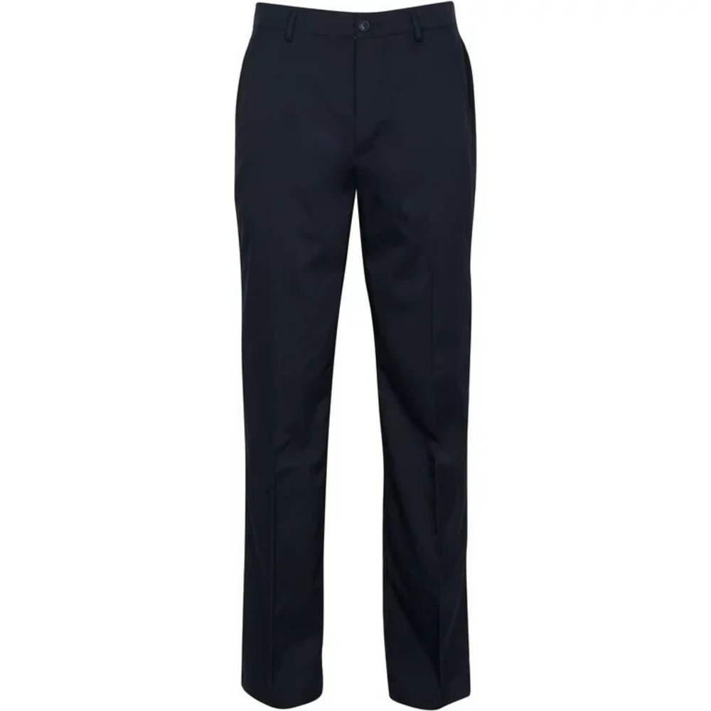 Tourney Men's Woven Solid Tech Flat Front Performance Golf Pants, 35/30